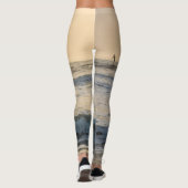 Cocoa Beach Paddleboarding Leggings (Achterkant)