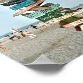 Cocoa Beach Pier foto Poster (Hoek)