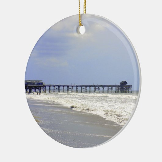Cocoa Beach Pier Keramisch Ornament (Links)