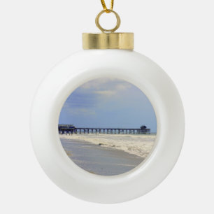 Cocoa Beach Pier Keramische Bal Ornament