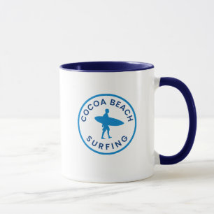 Cocoa Beach Surfen Koffiekop Mok