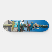 Cocoa Beach Tiki Totem Persoonlijk Skateboard (Horizontaal)