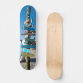 Cocoa Beach Tiki Totem Persoonlijk Skateboard (Voorkant)