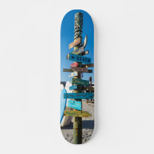 Cocoa Beach Tiki Totem Persoonlijk Skateboard