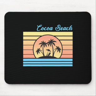 Cocoa Beach Vakantie 80's Pastel Reis Vakantie Kad Muismat