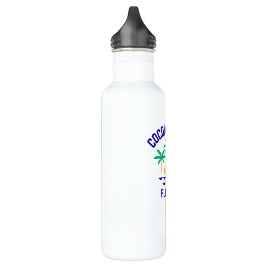 Cocoa Beach Water Bottle Waterfles (Links)