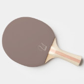 Cocoa Bruine Monogram Tafeltennisbat (Zijkant)