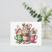 Cocoa Christmas Briefkaart (Staand voorkant)