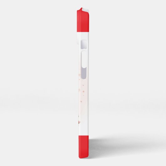 Cocoa, Cookies & Calm – Pastel Christmas CoT-Shirt iPhone Hoesje (Linkerkant)