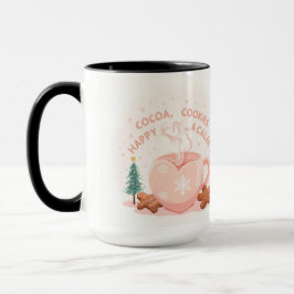 Cocoa, Cookies & Calm – Pastel Christmas CoT-Shirt Mok