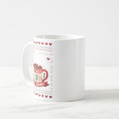 Cocoa Cozy Vibes Hot Chocolate Herfst Koffiemok (Voorkant links)