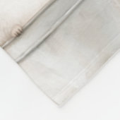 Cocoa Cream Egel Madelief Bloem Emmer   Fleece Deken (Hoek)