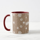 Cocoa Cream Sneeuwvlokken Kerst Mok (Links)