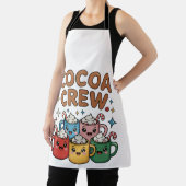 Cocoa Crew Hete Chocolade Kawaii Kerstmis Xmas Schort (Insitu)