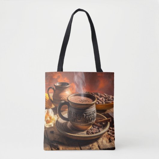 COCOA-DRANK TOTE BAG (Voorkant)