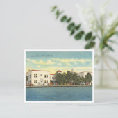  Cocoa, Florida Brevard Hotel jaren '40 Briefkaart (Staand voorkant)