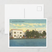  Cocoa, Florida Brevard Hotel jaren '40 Briefkaart (Voorkant / Achterkant)