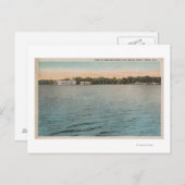 Cocoa, Florida - Uitzicht van het Brevard Hotel &  Briefkaart (Voorkant / Achterkant)