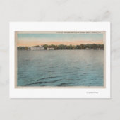 Cocoa, Florida - Uitzicht van het Brevard Hotel &  Briefkaart (Voorkant)