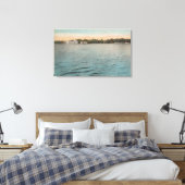 Cocoa, Florida - Uitzicht van het Brevard Hotel & Canvas Afdruk (Insitu (Slaapkamer))