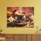 COCOA - HOT CHOCOLATE CANVAS AFDRUK (Insitu (Woonkamer))