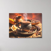 COCOA - HOT CHOCOLATE CANVAS AFDRUK (Voorkant)