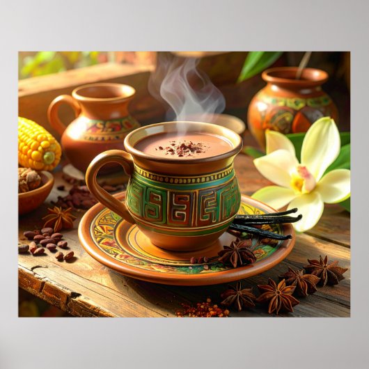 COCOA - HOT CHOCOLATE POSTER (Voorkant)