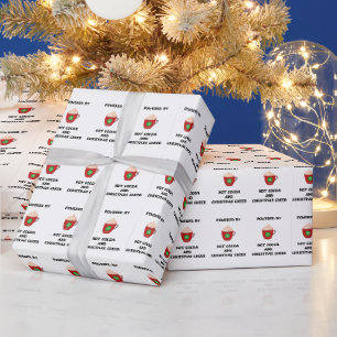 Cocoa & Kerstmis Cadeaupapier