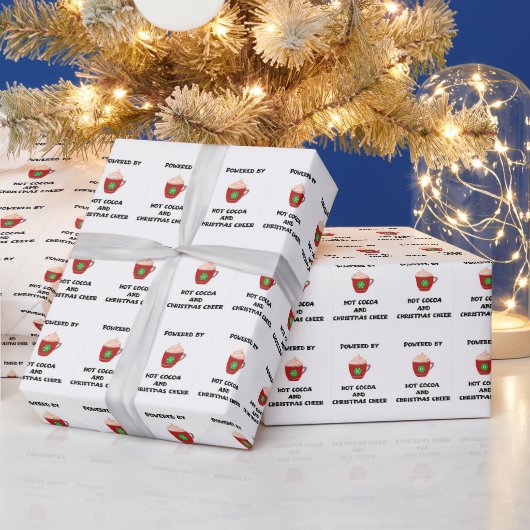 Cocoa & Kerstmis Cadeaupapier (Feestdagen)