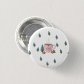 Cocoa, Koekjes & Rust – Pastel Kerstmis T-Shirt Ronde Button 3,2 Cm (Voorkant /achterkant)