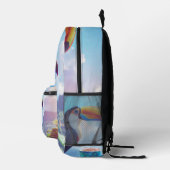 COCOA LOVE - TOUCAN BEDRUKTE RUGZAK (Rechts)