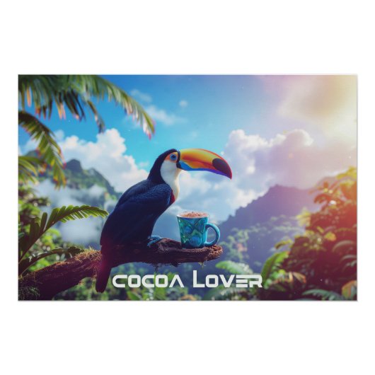COCOA LOVER - TOUCAN PERFECT POSTER (Voorkant)