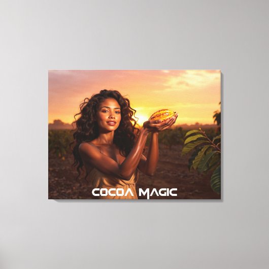 COCOA MAGIC CANVAS AFDRUK (Voorkant)