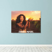 COCOA MAGIC CANVAS AFDRUK (Insitu (Houten vloer))