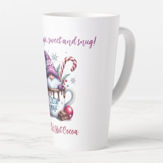 Cocoa Magic Kabouter Latte Mok (Rechterhoek)
