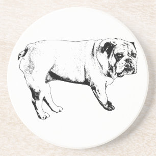 Cocoa Night Bulldog Onderzetters