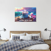 COCOA PARADISE CANVAS AFDRUK (Insitu (Slaapkamer))