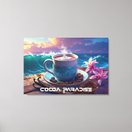 COCOA PARADISE CANVAS AFDRUK