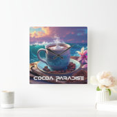COCOA PARADISE VIERKANTE KLOK (Huis)