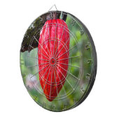 cocoa peul rood dartbord (Voorkant Rechts)