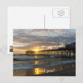 Cocoa Pier 1e zonsopgang 2017 Briefkaart (Voorkant / Achterkant)