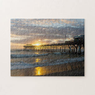 Cocoa Pier 1st Sunrise 2017 Legpuzzel