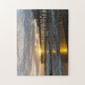 Cocoa Pier 1st Sunrise 2017 Legpuzzel (Verticaal)