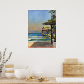 Cocoa Pier afdrukken Poster (Keuken)