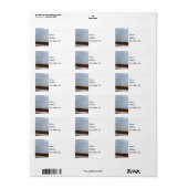 Cocoa Pier Gevist Etiket (Full Sheet)