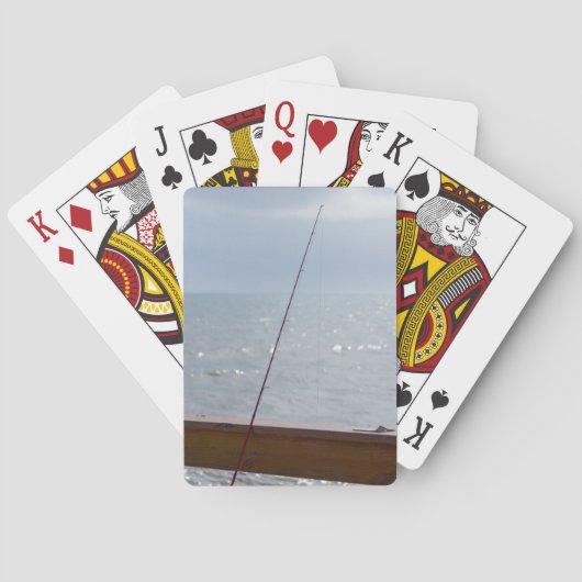 Cocoa Pier Gevist Speelkaarten (Achterkant)