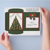 Cocoa, Thee, Cider Zakjes Winter Kerst Favorieten Flyer (Hand)