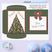 Cocoa, Thee, Cider Zakjes Winter Kerst Favorieten Flyer (Enkel)