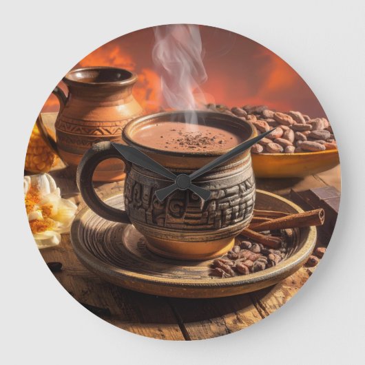 COCOA - WARME CHOCOLADE GROTE KLOK (Voorkant)