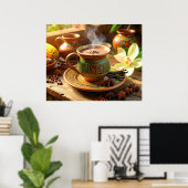 COCOA - WARME CHOCOLADE POSTER (Thuiskantoor)